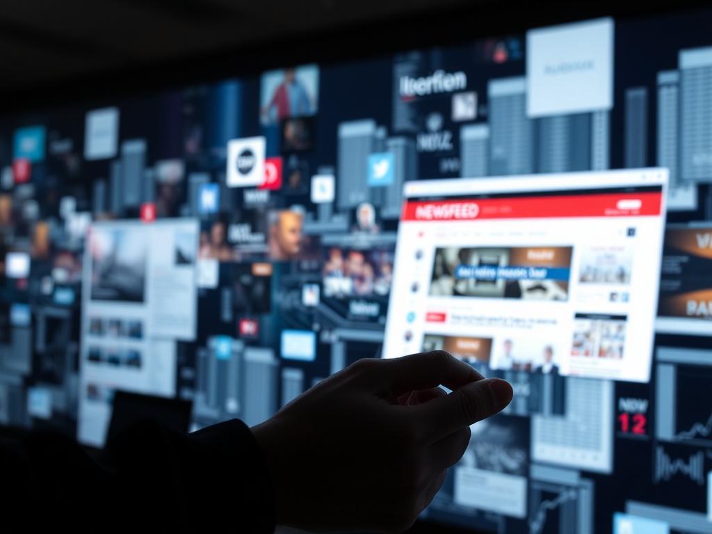     Medienwandel: Vom Printjournalismus zum digitalen Newsfeed. Die digitale Revolution: Internet und Newsfeeds