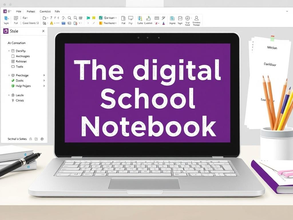     Das digitale Schulheft: Organisation und Kollaboration mit Tools wie OneNote. OneNote als Herzstück: Funktionen, die das Schulheft besonders machen