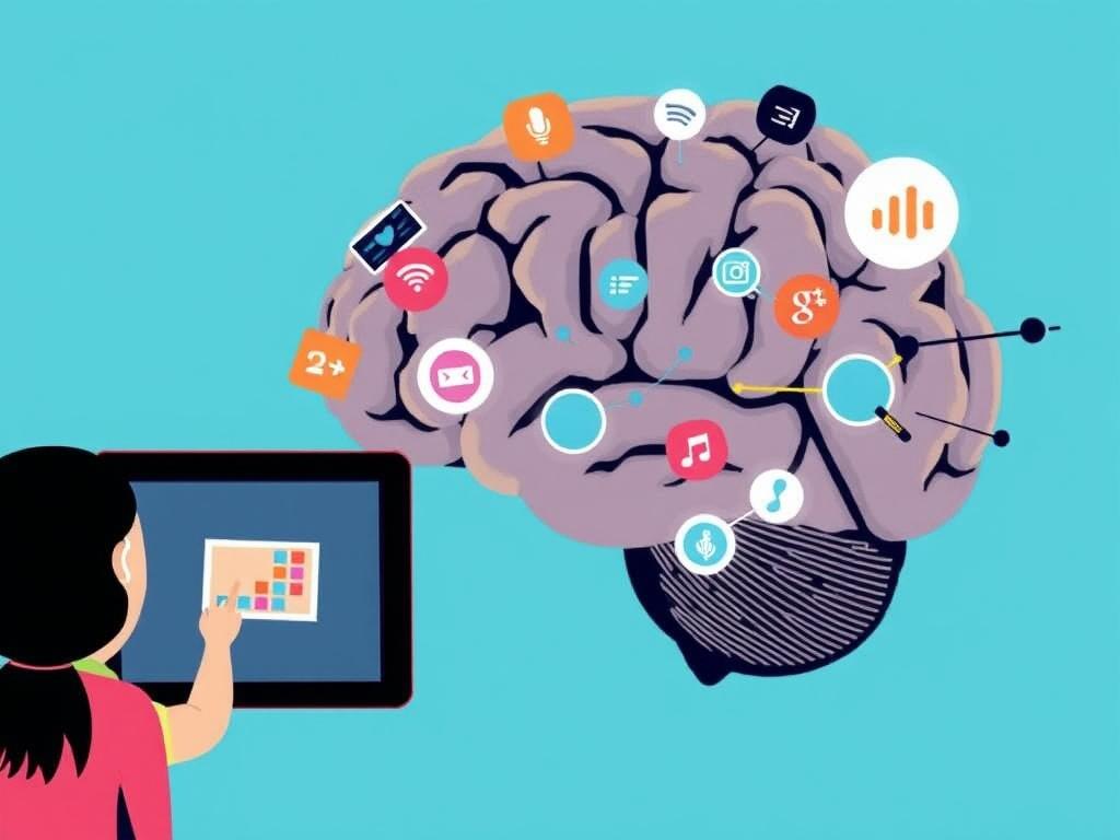     Die Psychologie des Lernens: Wie digitale Medien uns beeinflussen. Die kognitive Grundlage: Wie unser Gehirn Informationen verarbeitet