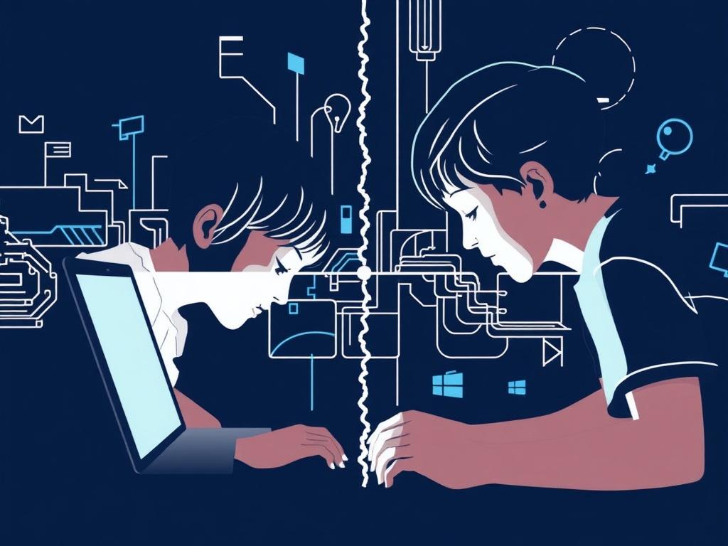     Digitale Kluft: Wenn die Technik im Homeschooling versagt. Fallbeispiele: Wenn die Technik zum Stolperstein wird