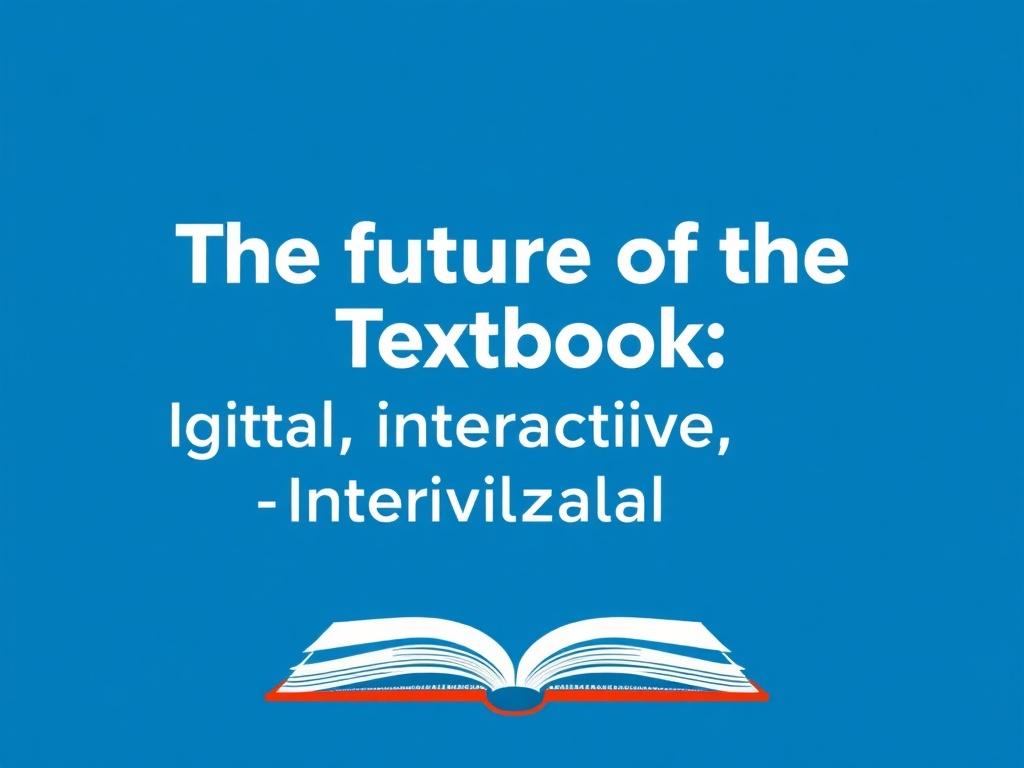     Die Zukunft des Schulbuchs: Digital, interaktiv, individuell. Schlussfolgerung